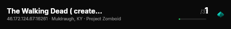 The Walking Dead ( create by - Slamy ) live status badge