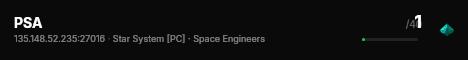 PSA live status badge
