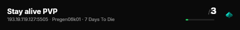Stay alive PVP live status badge