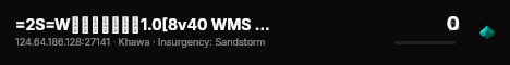 =2S=W小姐的静音小队1.0[8v40 WMS mod] live status badge