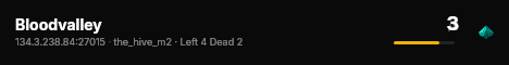 Bloodvalley live status badge