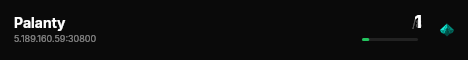 Palanty live status badge