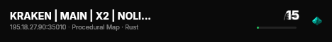 KRAKEN | MAIN | X2 | NOLIMIT 23.07 live status badge