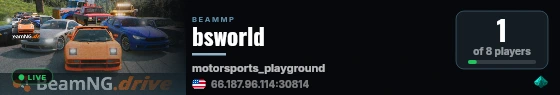bsworld live status badge