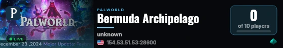 Bermuda Archipelago live status badge