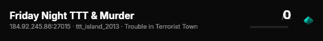 Friday Night TTT & Murder live status badge