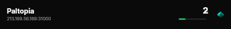 Paltopia live status badge