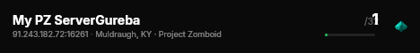 My PZ ServerGureba live status badge