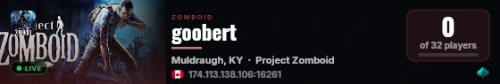 goobert live status badge