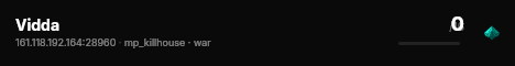 Vidda live status badge