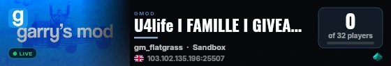 U4life I FAMILLE I GIVEAWAY I live status badge