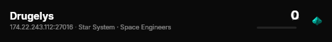 Drugelys live status badge