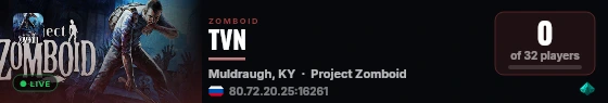 TVN live status badge