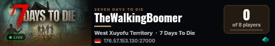 TheWalkingBoomer live status badge