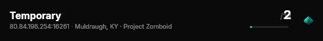 Temporary live status badge