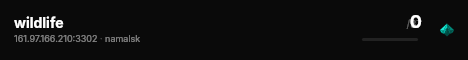 wildlife live status badge