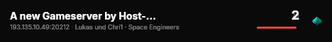 A new Gameserver by Host-Unlimited.de live status badge