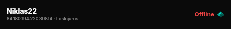 Niklas22 live status badge