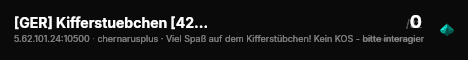 [GER] Kifferstuebchen [420/7] live status badge