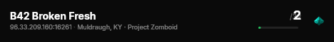 B42 Broken Fresh live status badge