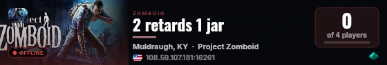 2 retards 1 jar live status badge