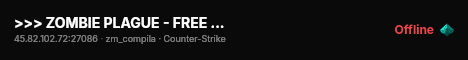 >>> ZOMBIE PLAGUE - FREE VIP <<< live status badge