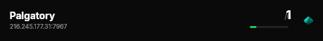 Palgatory live status badge