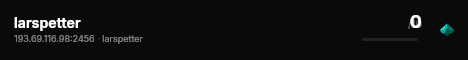larspetter live status badge