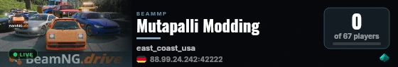 Mutapalli Modding live status badge