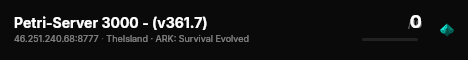 Petri-Server 3000 - (v361.7) live status badge