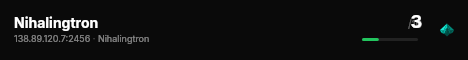 Nihalingtron live status badge