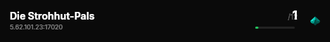Die Strohhut-Pals live status badge