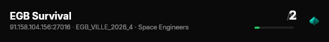 EGB Survival live status badge