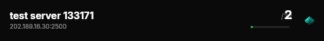 test server 133171 live status badge