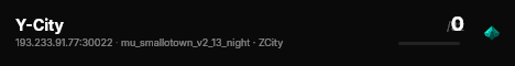 Y-City live status badge