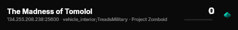 The Madness of Tomolol live status badge
