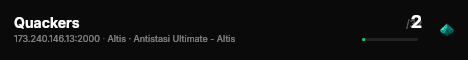 Quackers live status badge