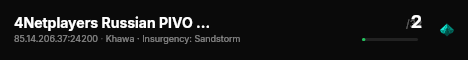 4Netplayers Russian PIVO Server : PRO NOOBS live status badge