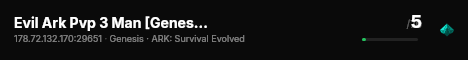 Evil Ark Pvp 3 Man [Genesis] - (v358.24) live status badge