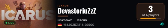 DevastoriuZzZ live status badge