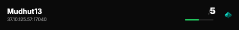 Mudhut13 live status badge