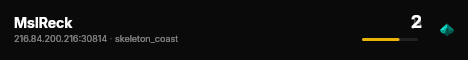 MslReck live status badge