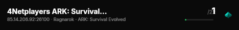 4Netplayers ARK: Survival Evolved Server - (v361.7) live status badge