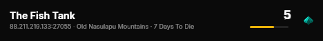The Fish Tank live status badge
