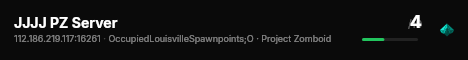 JJJJ PZ Server live status badge